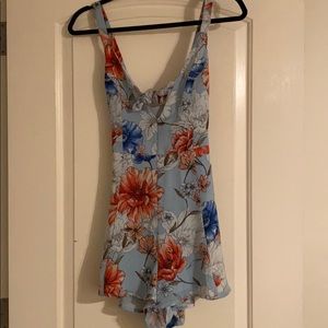 NWT - Lush floral romper